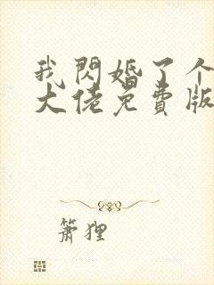 我闪婚了个财阀大佬免费版