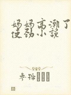 妈妈高潮了嗯啊使劲小说