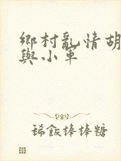 乡村乱情胡秀英与小军