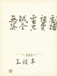 无贼电视剧40集全免费播放