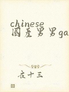 chinese国产男男gay gay网站