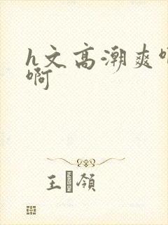 h文高潮爽啊啊啊封面