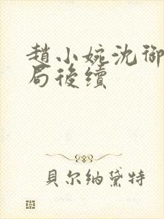 赵小婉沈御大结局后续封面