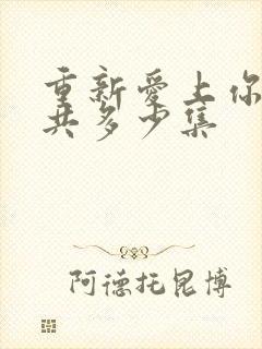 重新爱上你泰剧共多少集