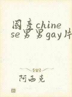 国产chinese男男gay片网站