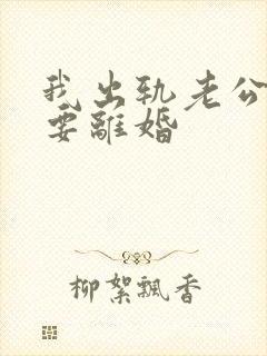 我出轨老公坚决要离婚