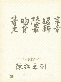 萧昀陆昭宁全文免费最新章节阅读