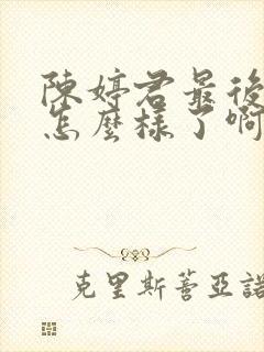 陈婷君最后结局怎么样了啊