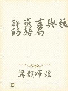 许燕吉与魏振德的结局