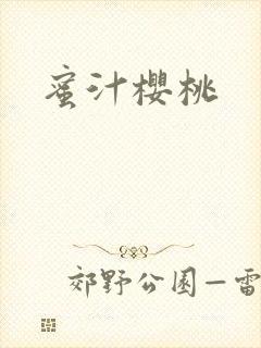 蜜汁樱桃