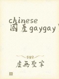 chinese国产gaygay男男网站