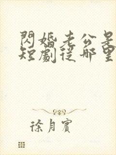 闪婚老公是总裁短剧从哪里看全片