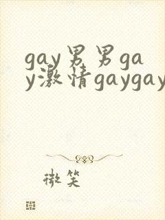 gay男男gay激情gaygay封面