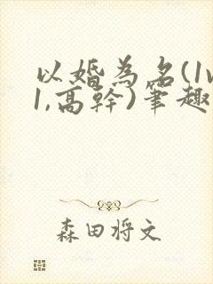 以婚为名(1v1,高干)笔趣阁封面