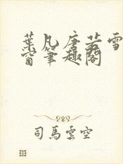 叶凡唐若雪无弹窗笔趣阁封面