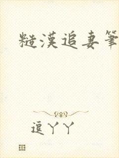 糙汉追妻笔趣阁