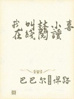 我叫林小喜小说在线阅读封面