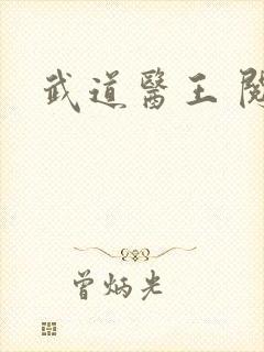 武道医王 阅读