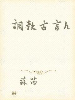调教古言h封面