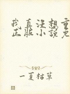 我真没想重生啊正版小说免费阅读