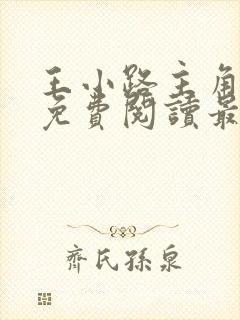 王小路主角小说免费阅读最新章节