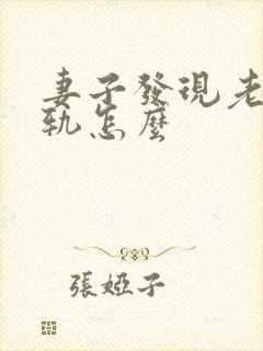 妻子发现老公出轨怎么封面