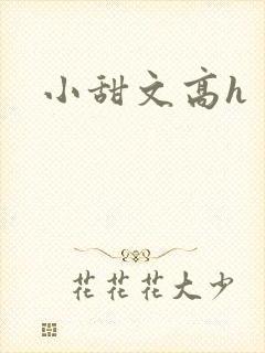 小甜文高h