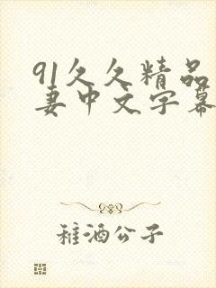91久久精品人妻中文字幕