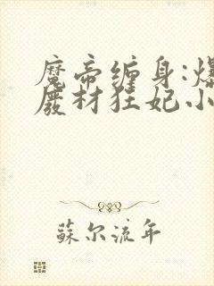 魔帝缠身:爆宠废材狂妃小说网封面