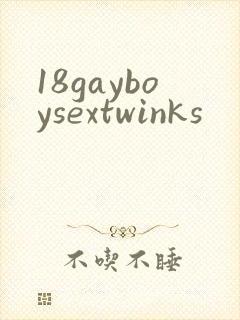 18gayboysextwinks封面