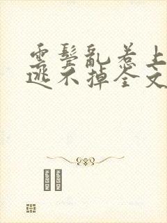 云鬓乱惹上权臣逃不掉全文