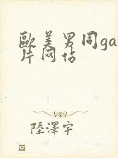 欧美男同gay片网站