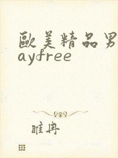 欧美精品男同gayfree封面