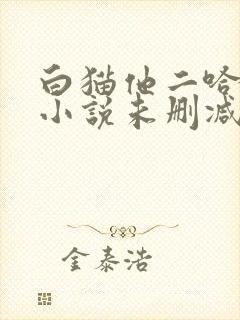 白猫他二哈师尊小说未删减封面