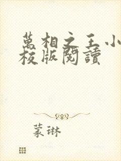 万相之王小说精校版阅读