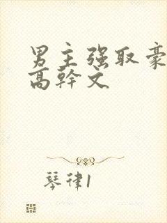 男主强取豪夺的高干文