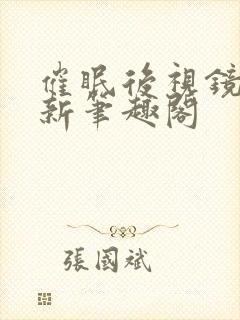 催眠后视镜王鹏新笔趣阁封面