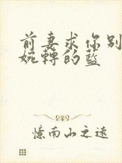 前妻求你别改嫁婉转的蓝