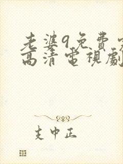 老婆9免费完整高清电视剧看