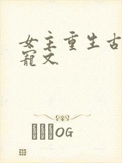 女主重生古言甜宠文封面