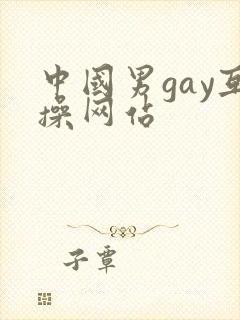 中国男gay互操网站