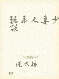 玩弄人妻少妇小说