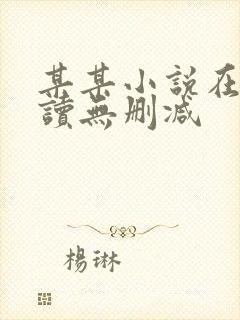 某某小说在线阅读无删减