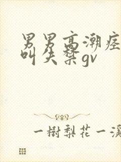 男男高潮痉挛哭叫失禁gv