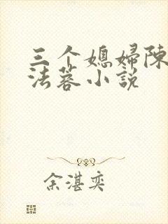 三个媳妇陈红陈法蓉小说封面