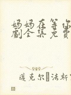 妈妈在等你电视剧全集免费完整版
