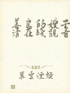 善良的嫂子2高清在线观看封面