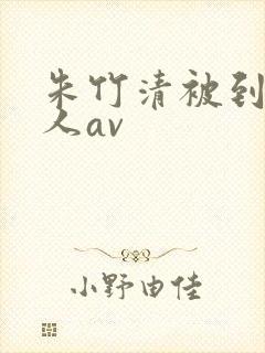 朱竹清被到爽成人av