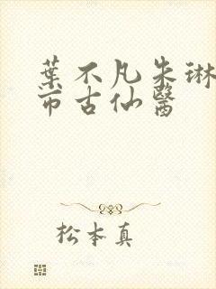 叶不凡朱琳琳都市古仙医