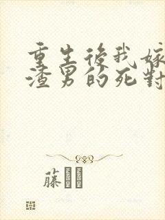 重生后我嫁给了渣男的死对头在线读封面